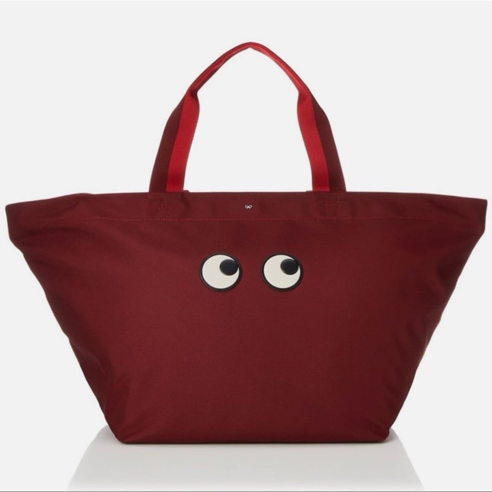 Anya Hindmarch Eyes Nastro Tote in Red